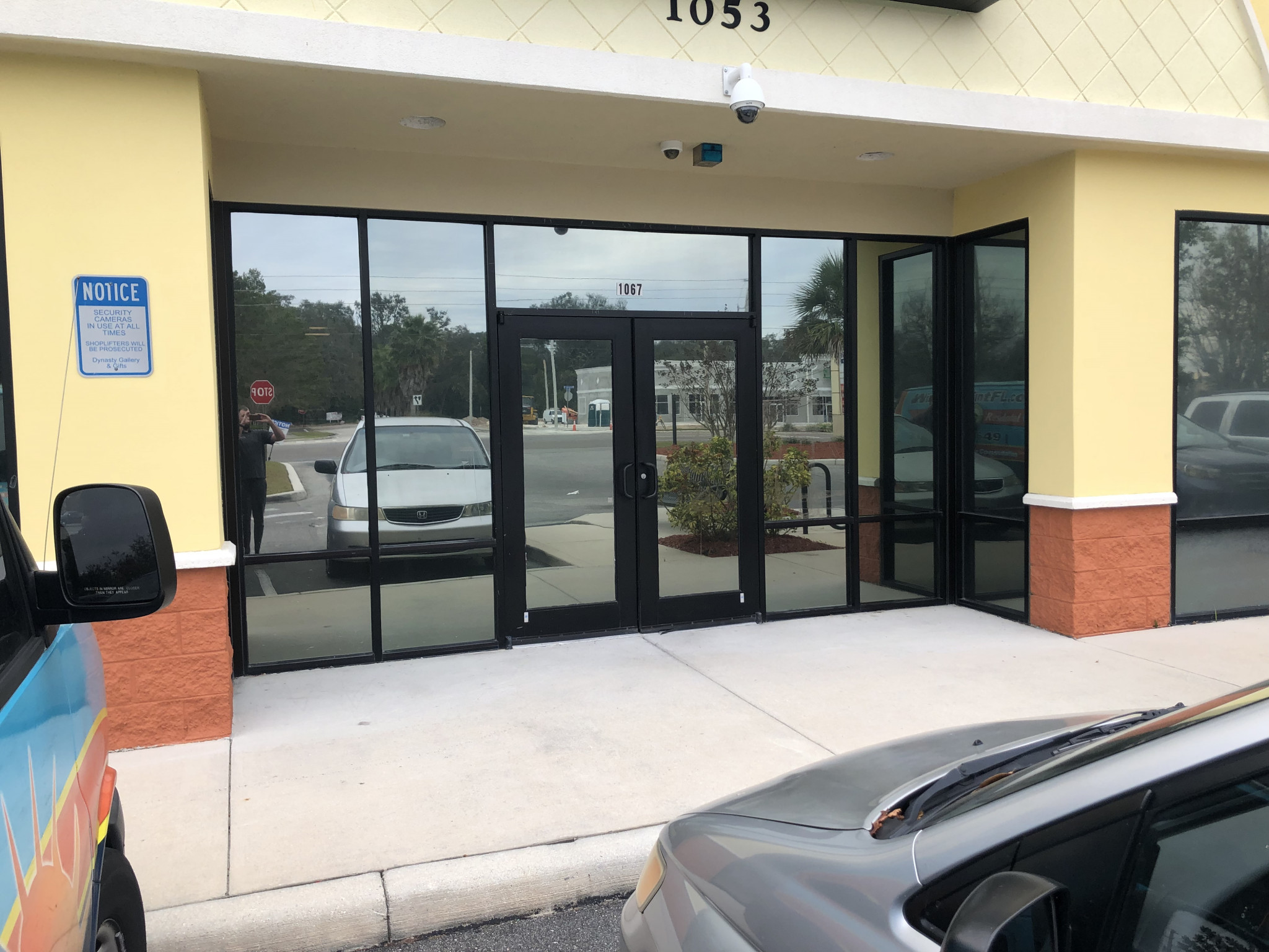 Privacy Mirror Tint for Orlando Storefront 