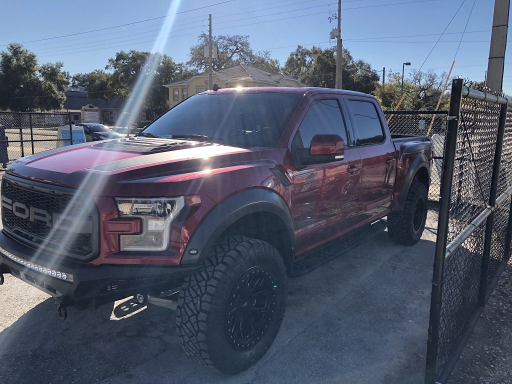 Ford Raptor Window Tint Orlando 