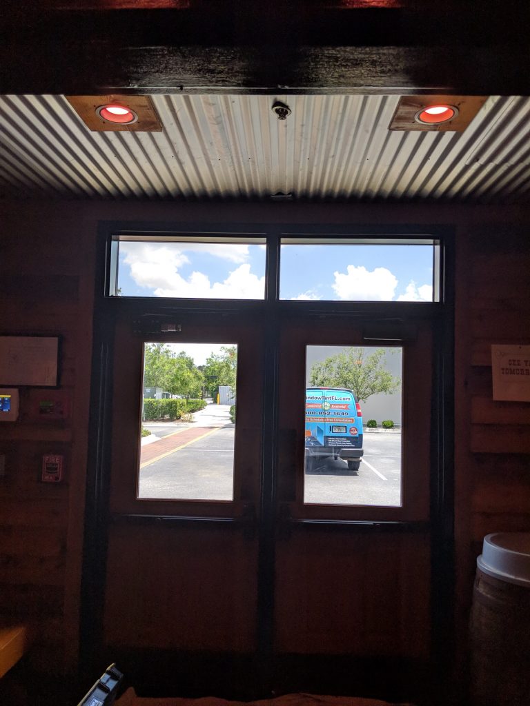 commercial window tinting Orlando Texas Roadhouse