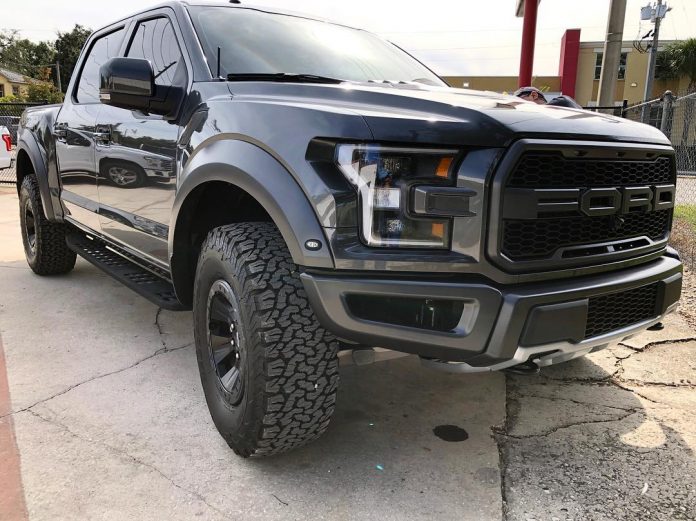 Ford Raptor Window Tint Clear Bra Paint Protection