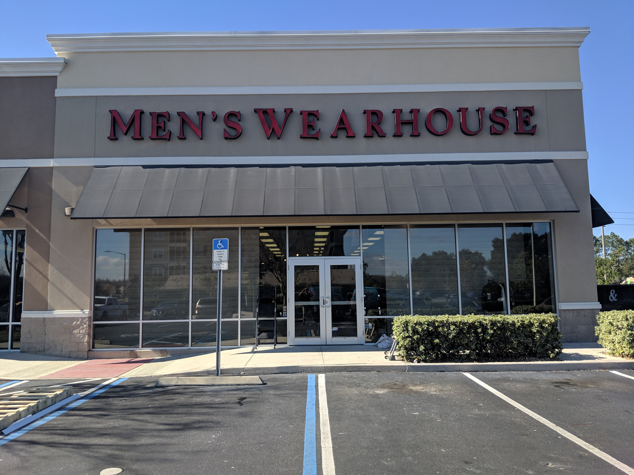 Commercial Window Tint Orlando for Men's Warehouse