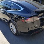 Black Tesla Model X Windows Tinted in Orlando