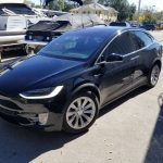 Black Tesla Model X Window Tinting in Orlando