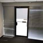 Commercial Whiteout Door After