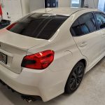 White 2019 Subaru WRX After Right Rear
