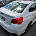 White 2019 Subaru WRX Before Tint