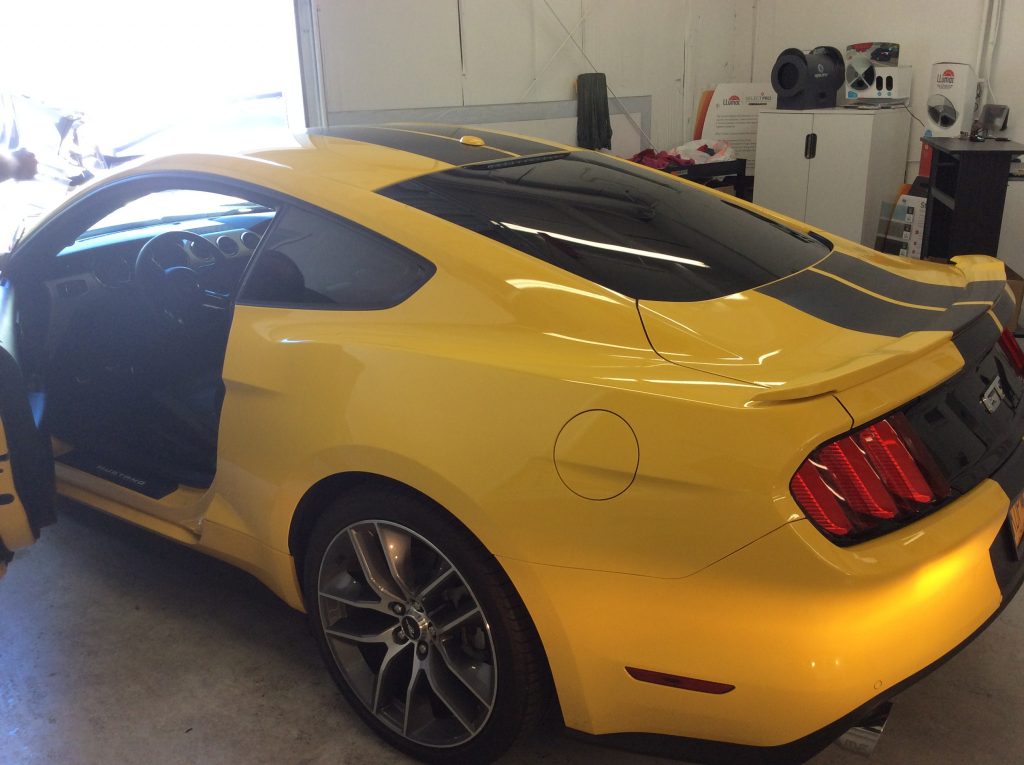 Window Tinting 2016 Ford Mustang in Orlando, FL - Ultimate ...