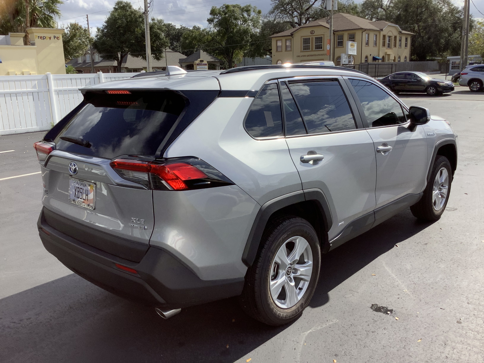 Heat Blocking Tint for 2021 Toyota RAV4 in Orlando, Florida