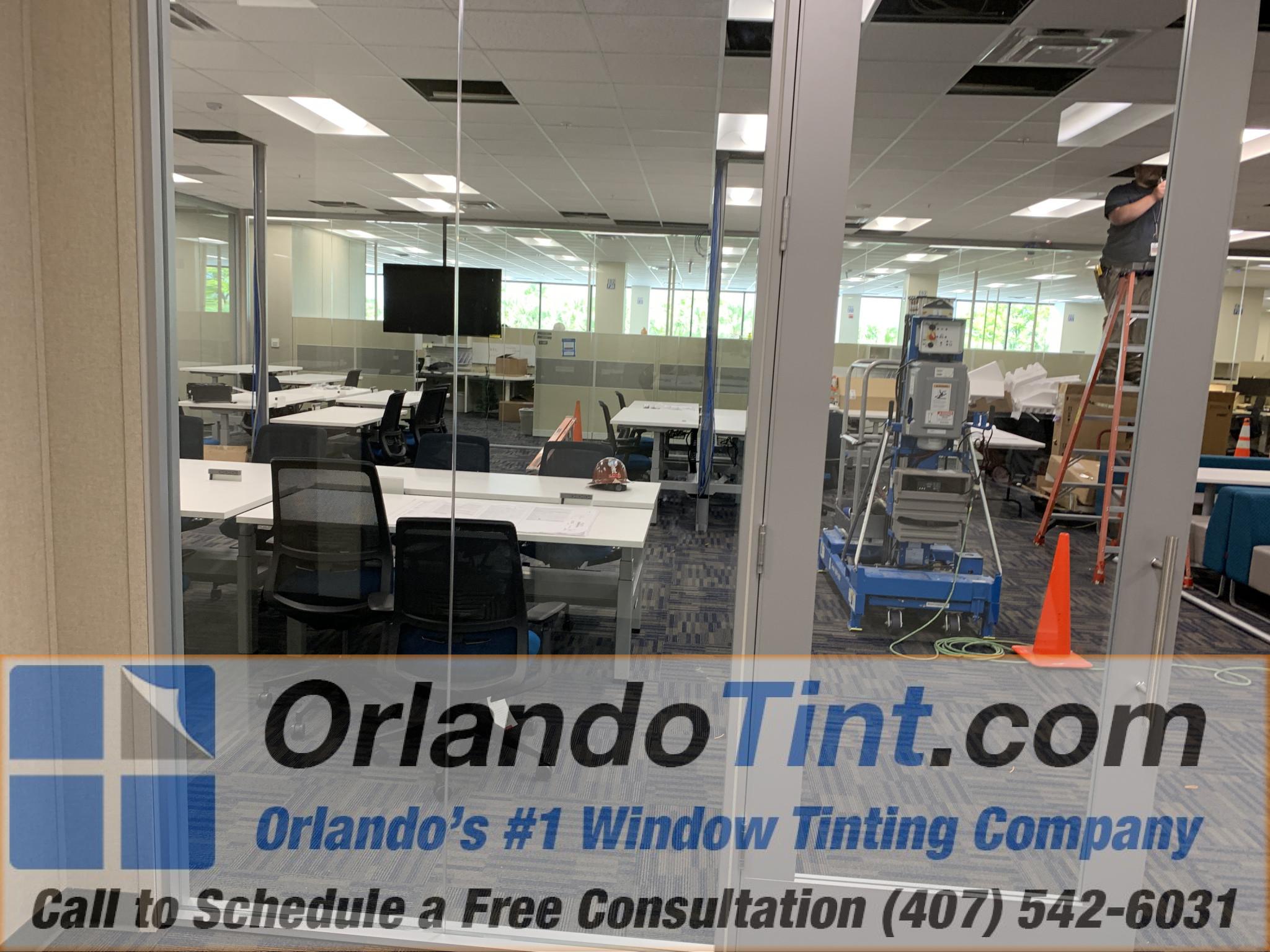Decorative Frost Commercial Tint in Orlando