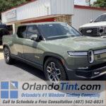 Great Heat Rejection Tint for 2022 Rivian R1T in Orlando, Florida1