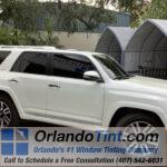 Great Heat Rejecting Tint for 2023 Toyota 4Runner in Orlando, Florida