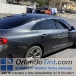 Great Privacy and Heat Rejecting Tint for Kia K5 in Orlando, Florida