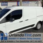 Great Heat Rejecting Tint for 2022 Ford Transit Connect in Orlando, Florida2