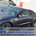 Heat Rejecting Tint for 2023 Tesla Model 3 in Orlando, Florida2