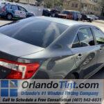Removal and Replacement Tint for 2012 Toyota Corolla in Orlando, Florida2