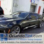 Heat Rejecting Tint for 2023 Chevrolet Camaro in Orlando, Florida