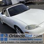 Privacy Tint for 2001 Mazda MX-5 Miata in Orlando, Florida3